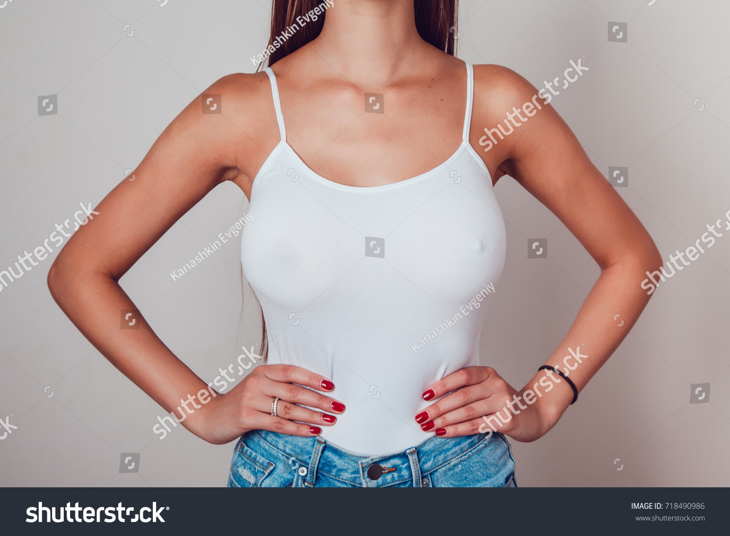 big tits in shirts