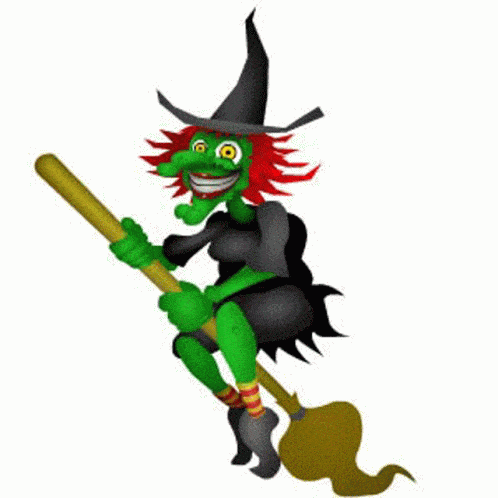 clifford crooke recommends Witch On A Broom Gif
