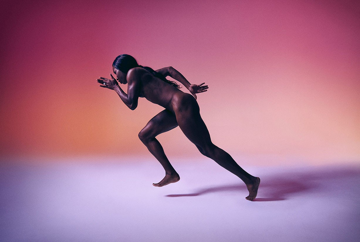 Nude Black Female Athletes animal video