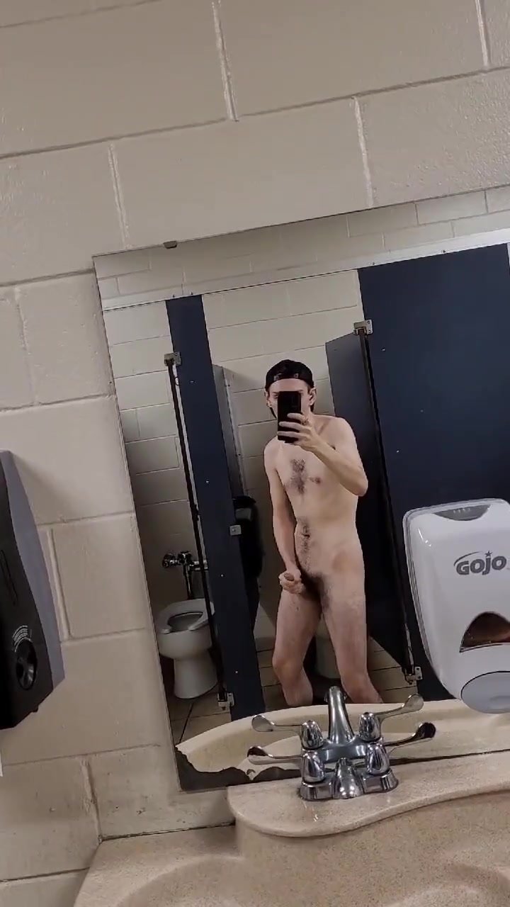 ashley cavaliere recommends Naked In Public Bathroom
