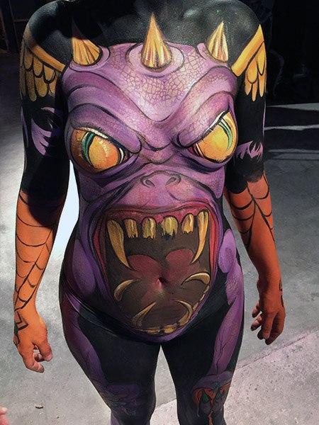 bashir adam recommends Fantasy Fest Body Painting