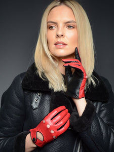 Ladies Wearing Leather Gloves femdom pleasure
