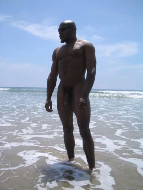 christine karamallis recommends Black Man Naked On Beach Porn
