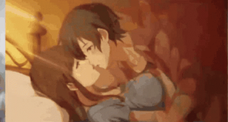 barry ching add photo anime french kiss gif