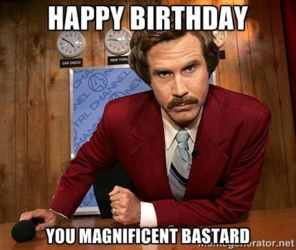 brenden marshall recommends happy birthday you old bastard meme pic