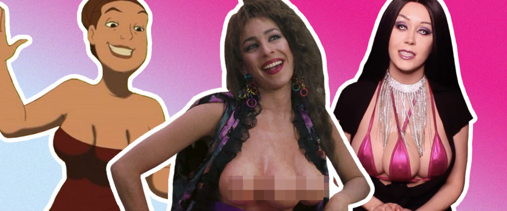 Three Breasted Woman Porn hand bra