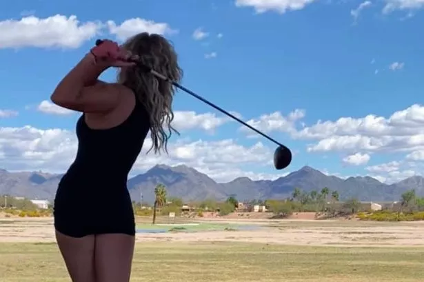 angie van houten recommends paige spiranac ass pic