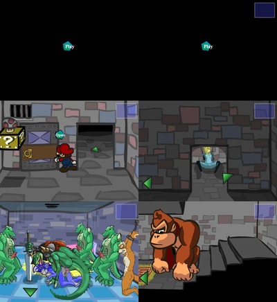 bowsers castle flash game