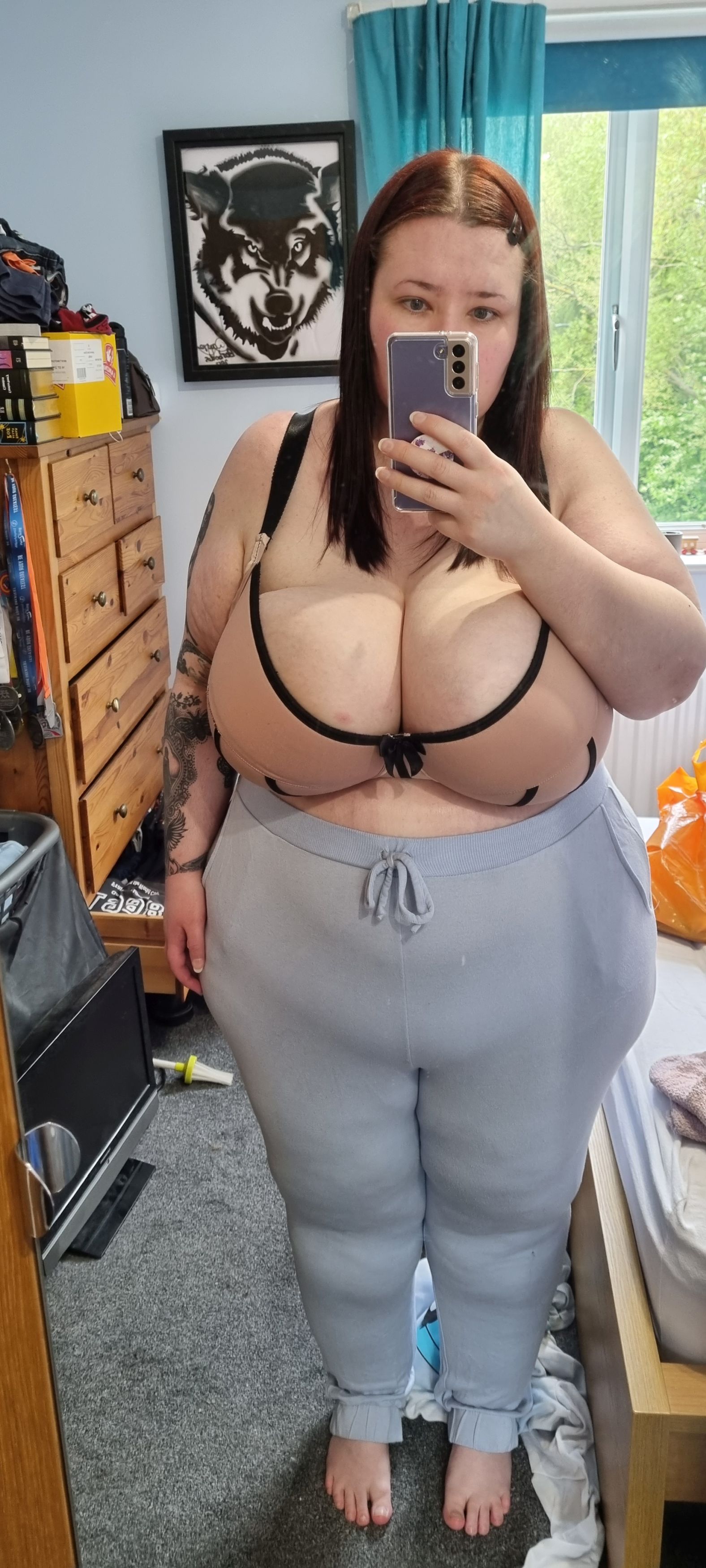 bbw with breast implants