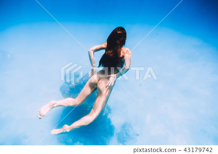 Best of Naked girls swimming underwater