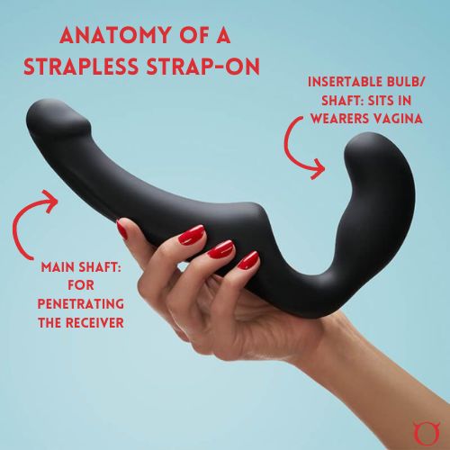 chelsea a recommends using a strapless dildo pic