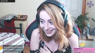 forgets to leave her twitch stream on and faps