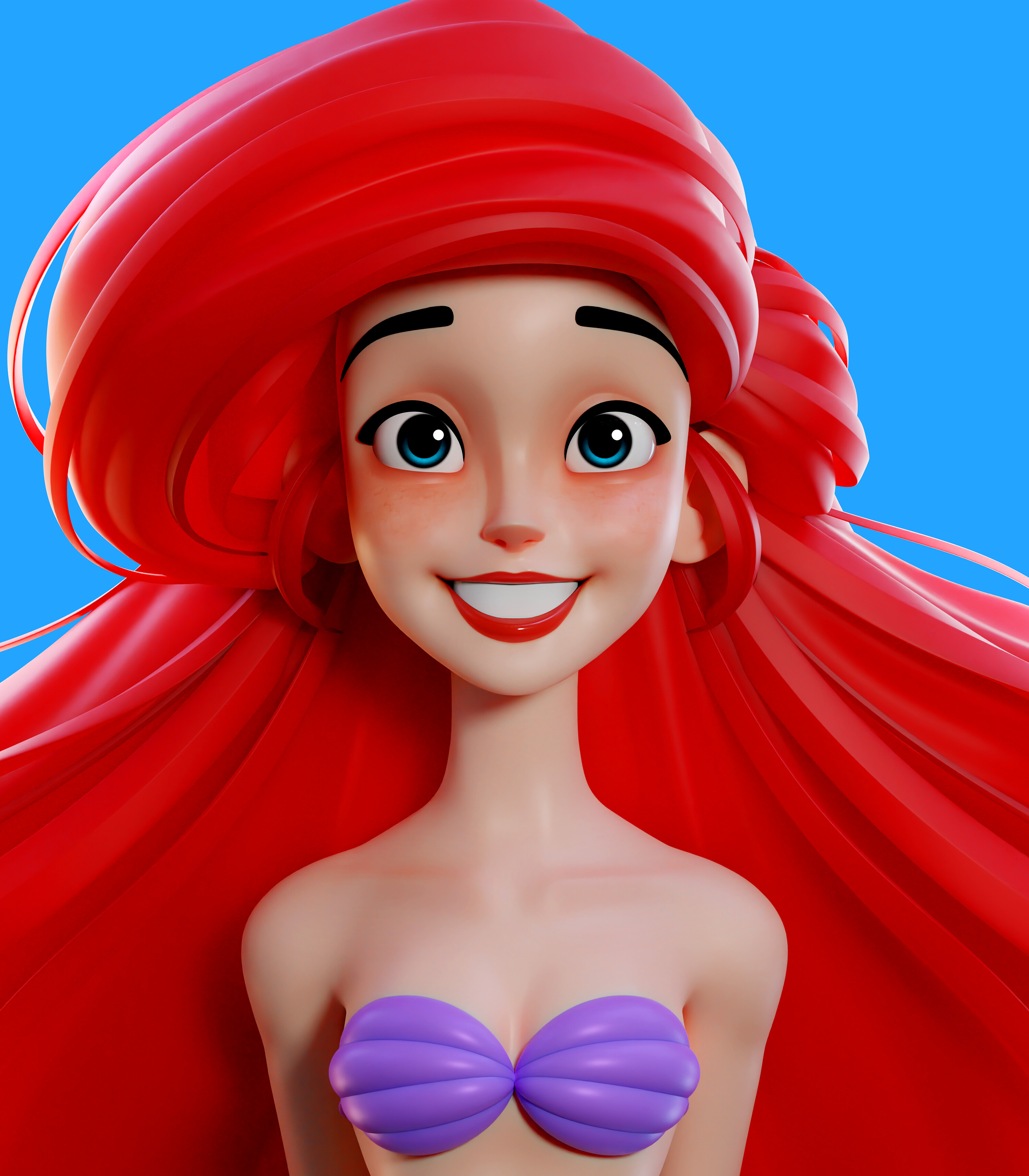 ben matalon share pics of ariel the little mermaid photos