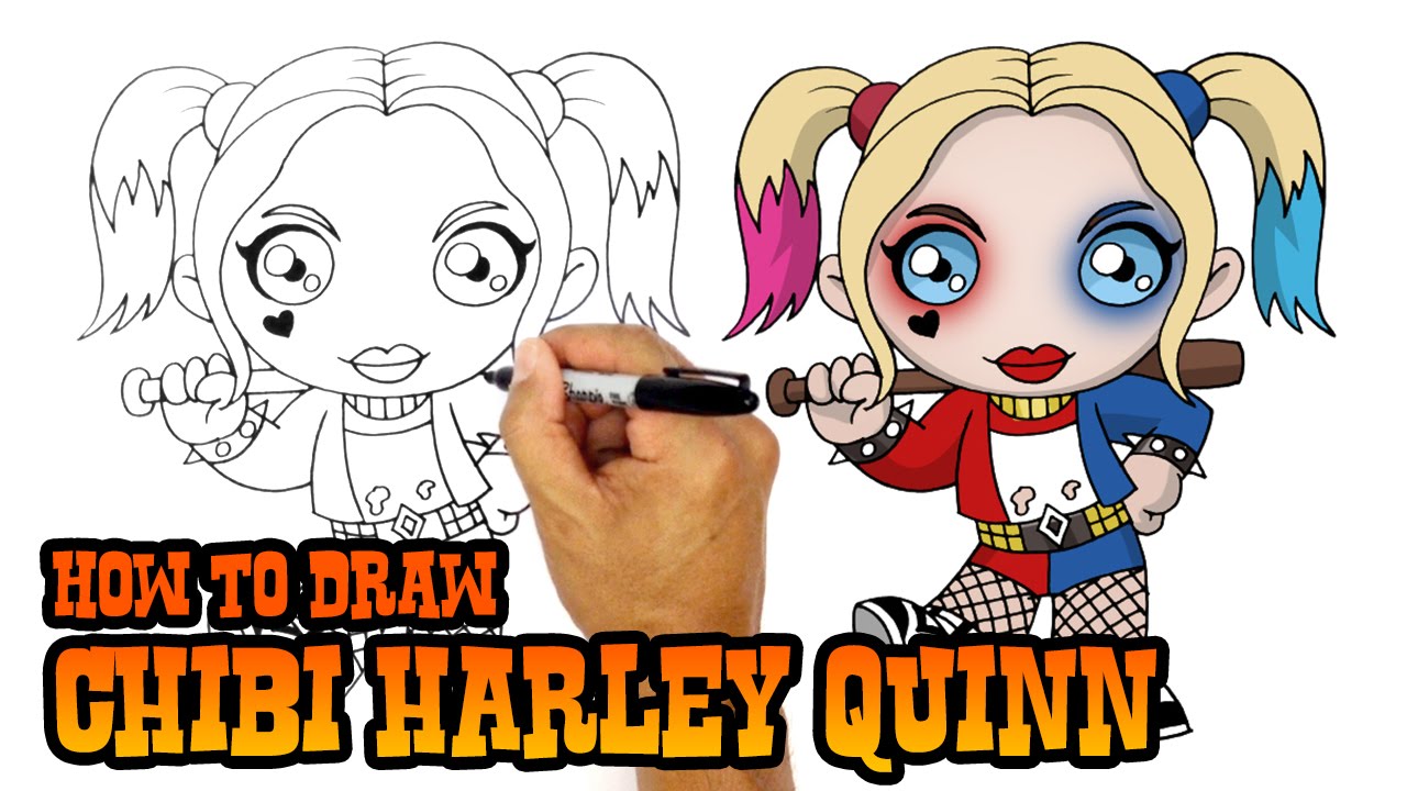 anderson tate recommends How To Draw Anime Harley Quinn