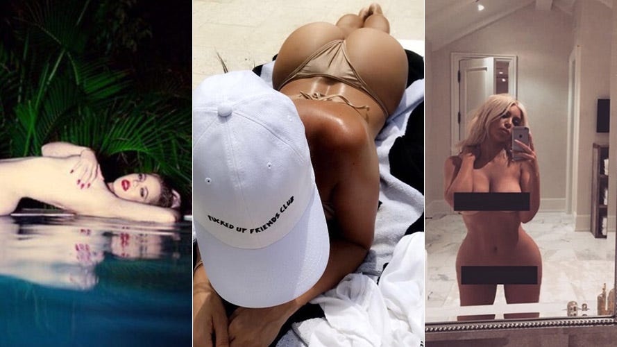 Best of Kardashian nude instagram