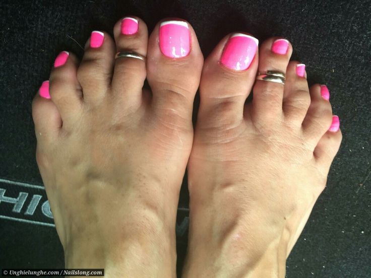 carla granados recommends sexy french tip toes pic
