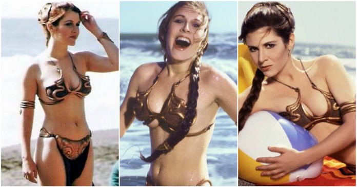 allen jagger recommends carrie fisher boobs pic