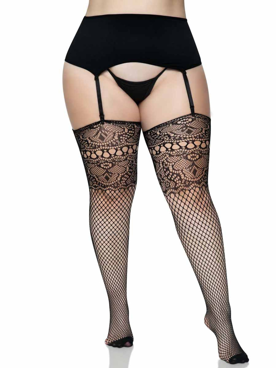 Best of Plus size net stockings