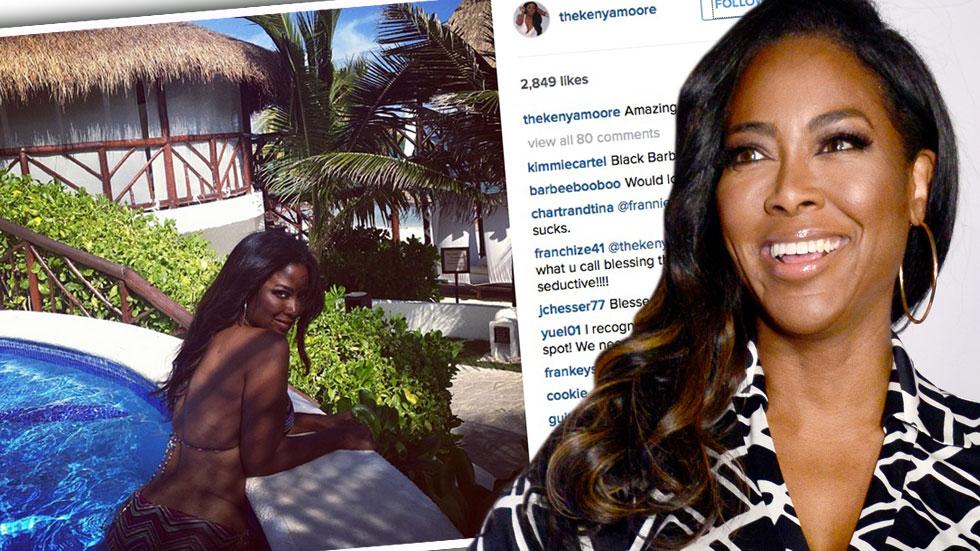 carla caldeira recommends kenya moore nude pictures pic
