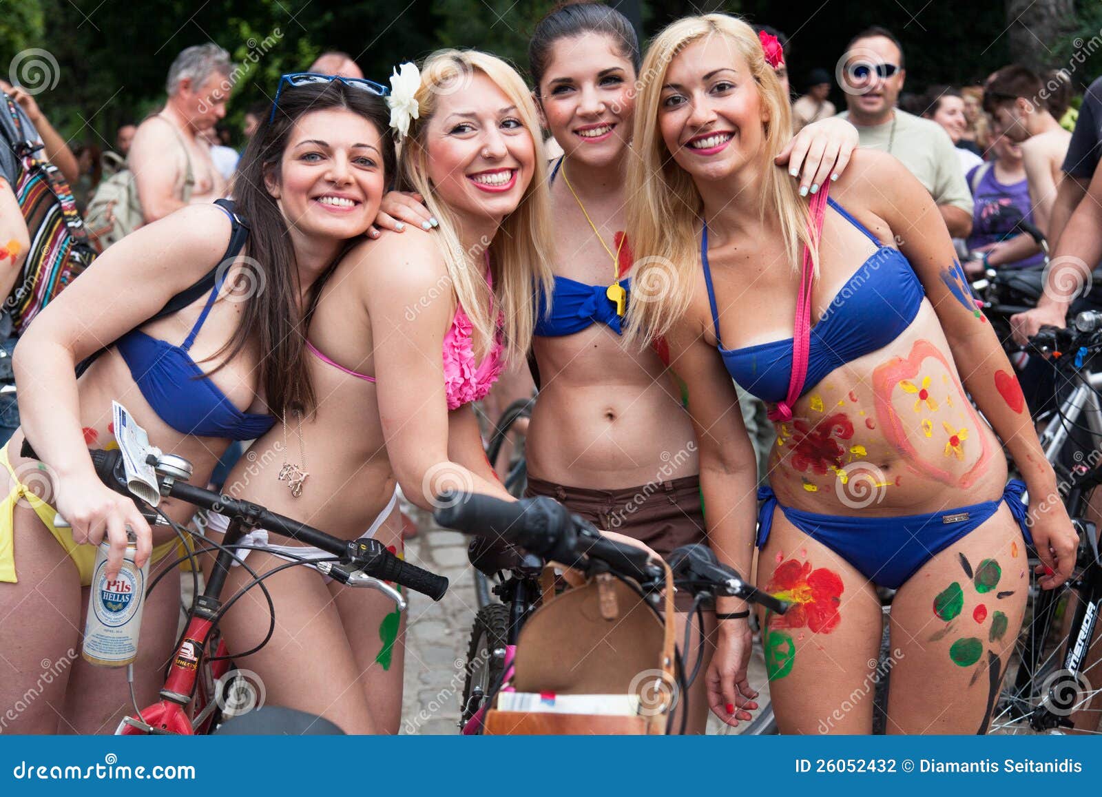 dawn chase add women riding bikes naked photo