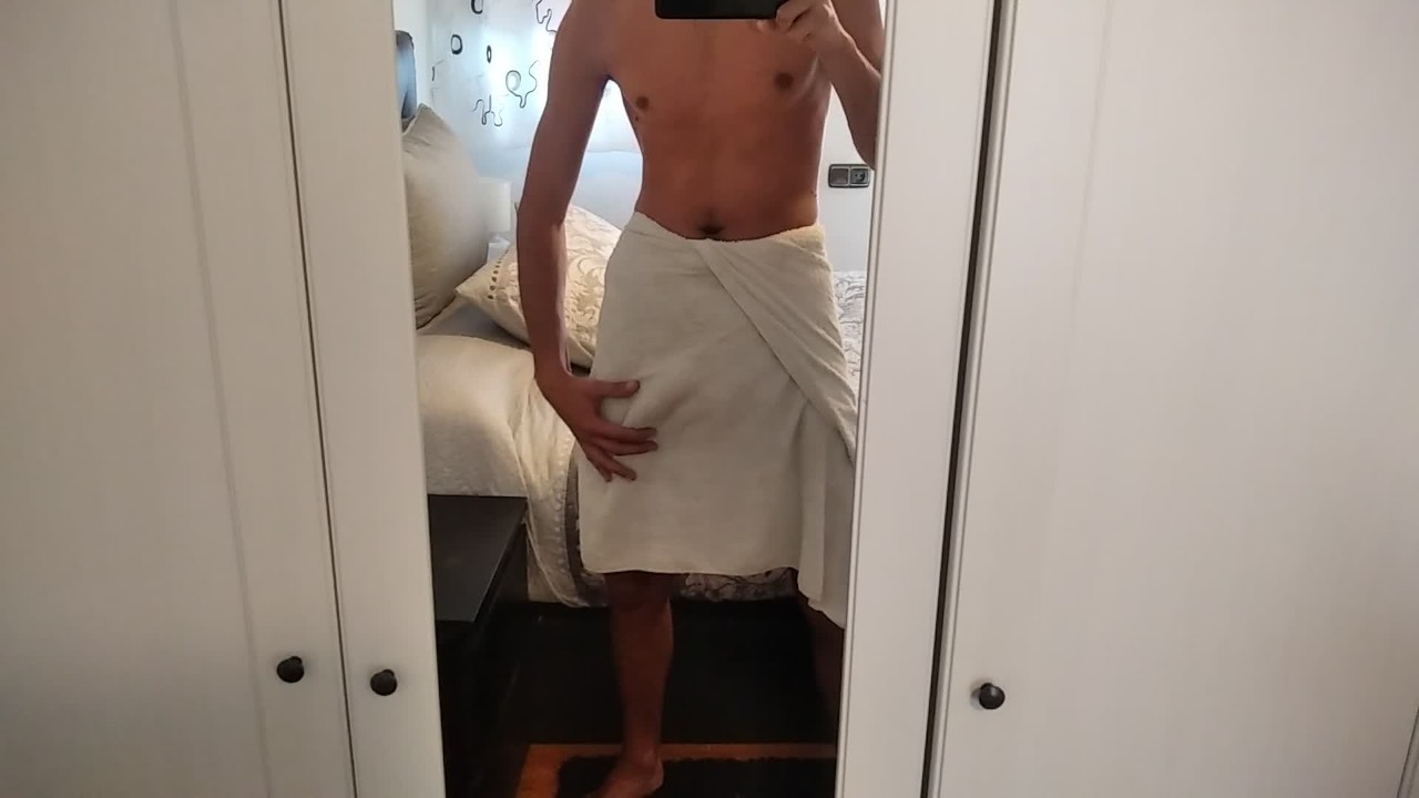 big penis in shower