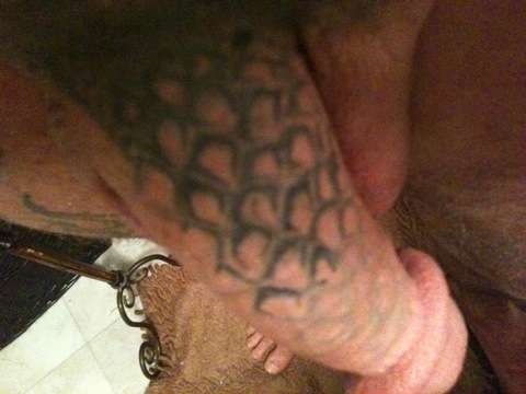dan crump recommends snake tattoo on penis pic