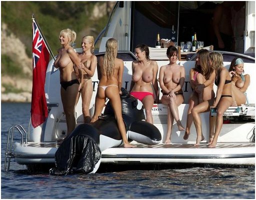 alicia mckoy add topless women on boats photo