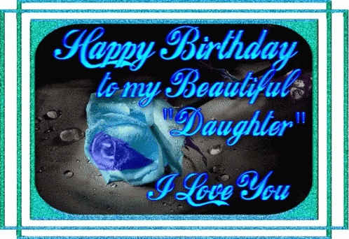 happy birthday gif for my daughter