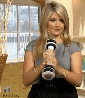cynthia cabales recommends Kaley Cuoco Shake Weight Gif