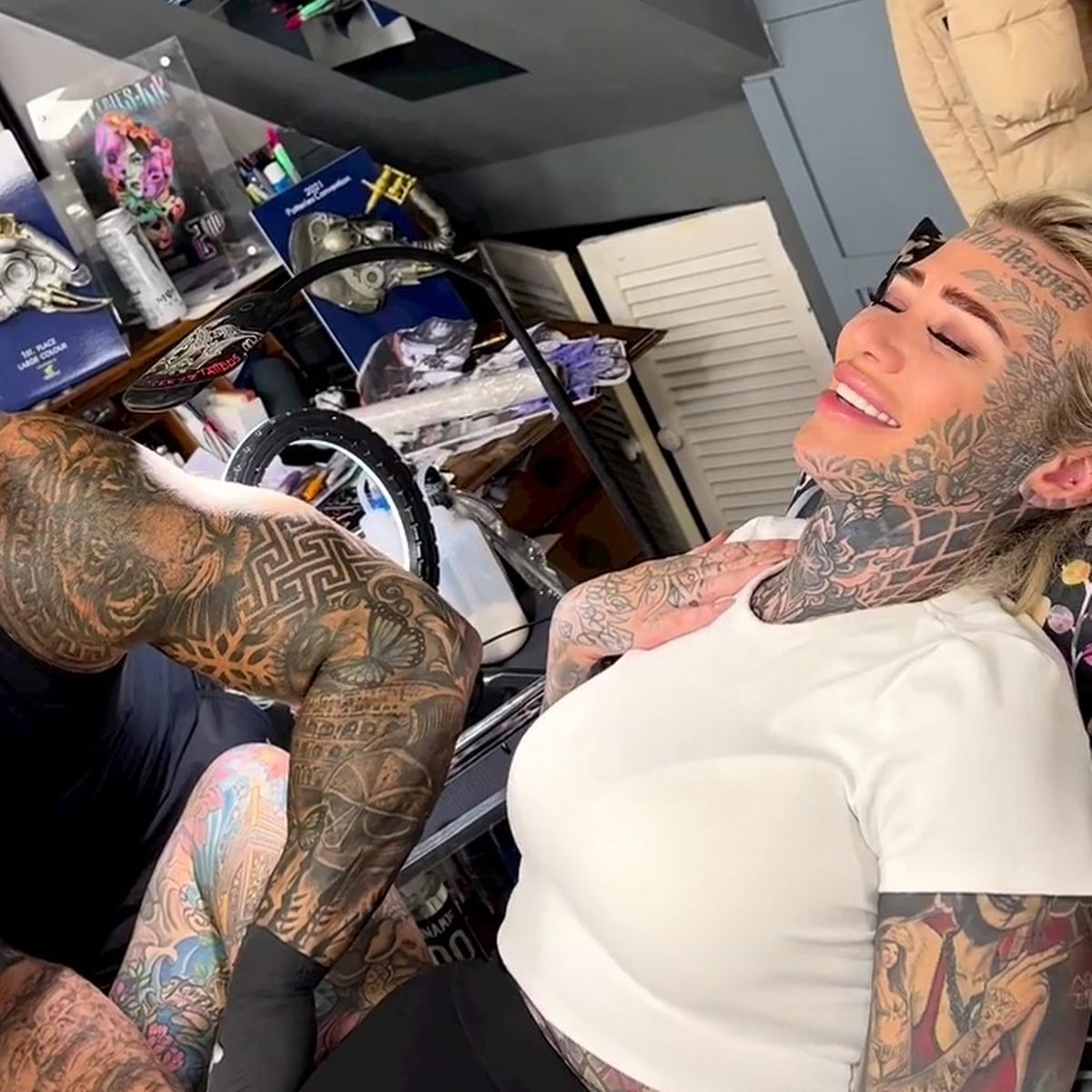 Best of Women with tattoos on their vaginas