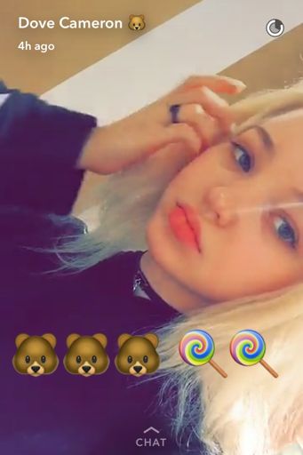 becca h recommends what is dove cameron snapchat pic