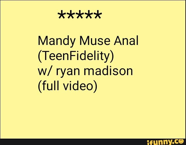 Best of Mandy muse anal amusement