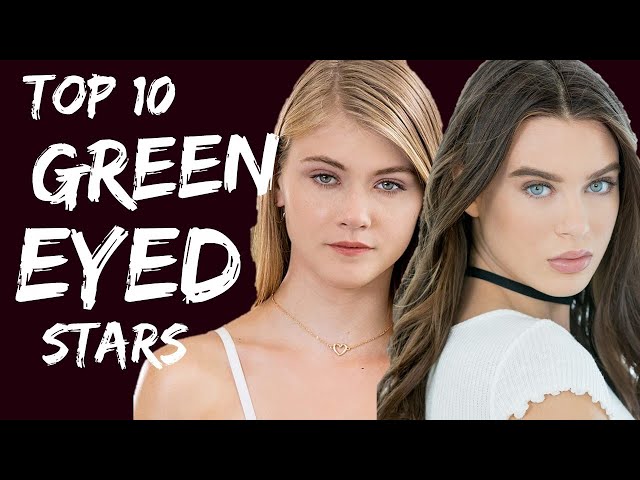 chris vanessa recommends pornstars with green eyes pic