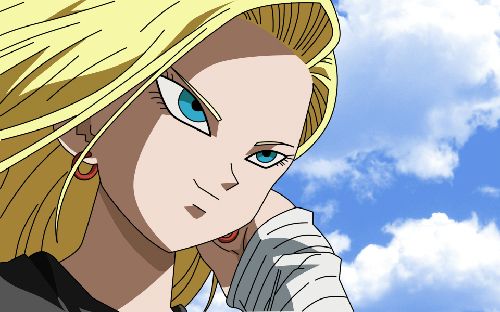 android 18 naked gif