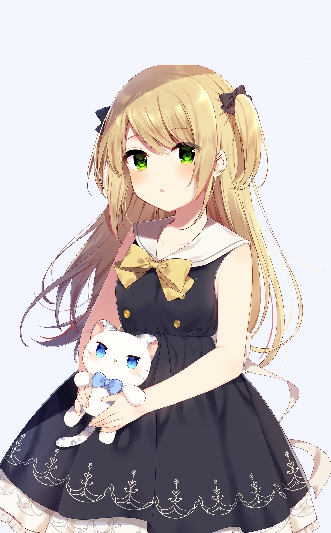 arthur humphries recommends anime girl with kitten pic