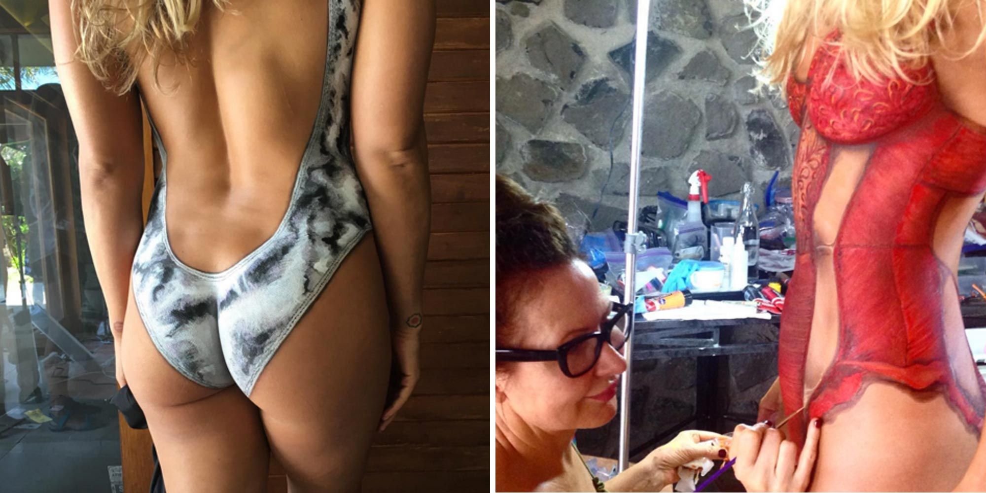 amanda jenigen recommends Body Painting Nude Women