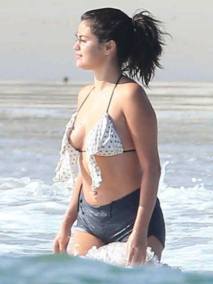 billy holton add selena gomez see through bathing suit photo