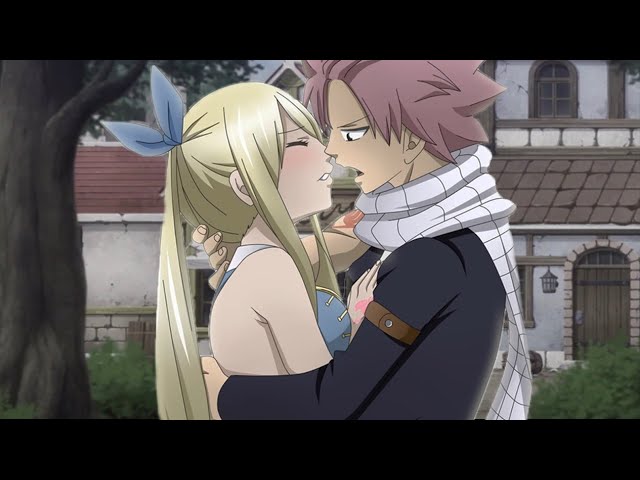 Best of Natsu kiss lucy episode