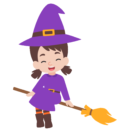 Best of Witch on a broom gif