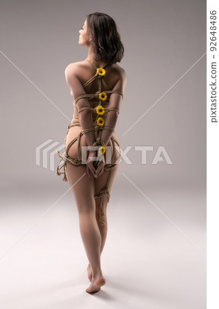 Tied Up Naked Woman summer lynn
