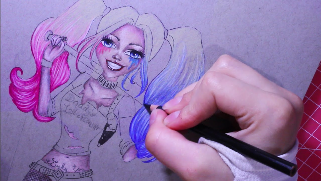 allen linker add how to draw anime harley quinn photo