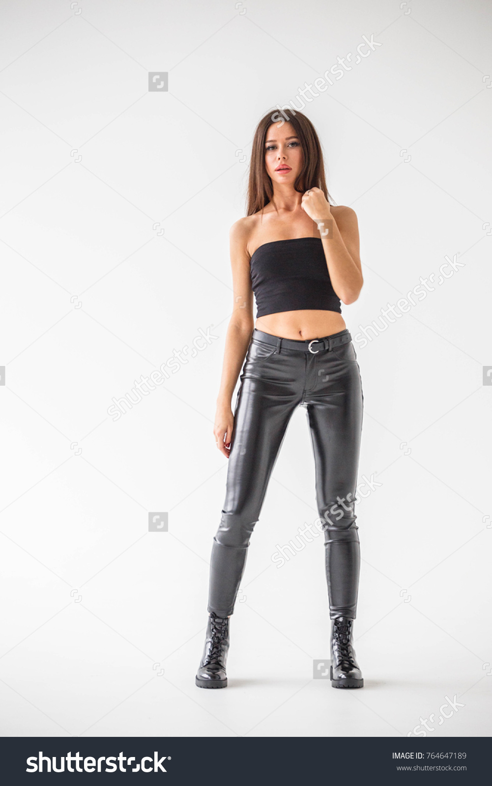 derald gregg recommends babes in leather pants pic