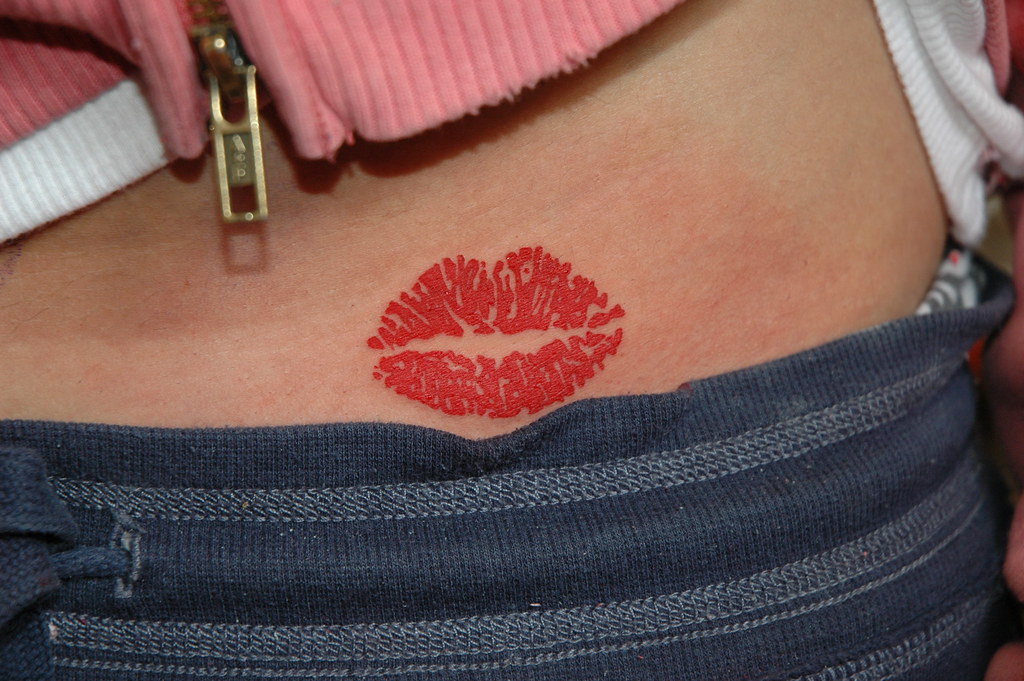 pics of lips tattoos