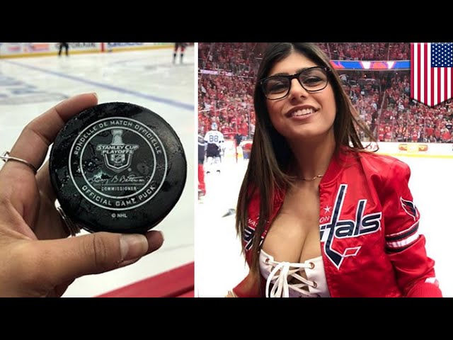 christy guinto recommends mia khalifa hockey player pic