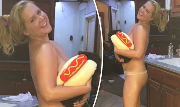 angela howse add photo amy schumer poses topless
