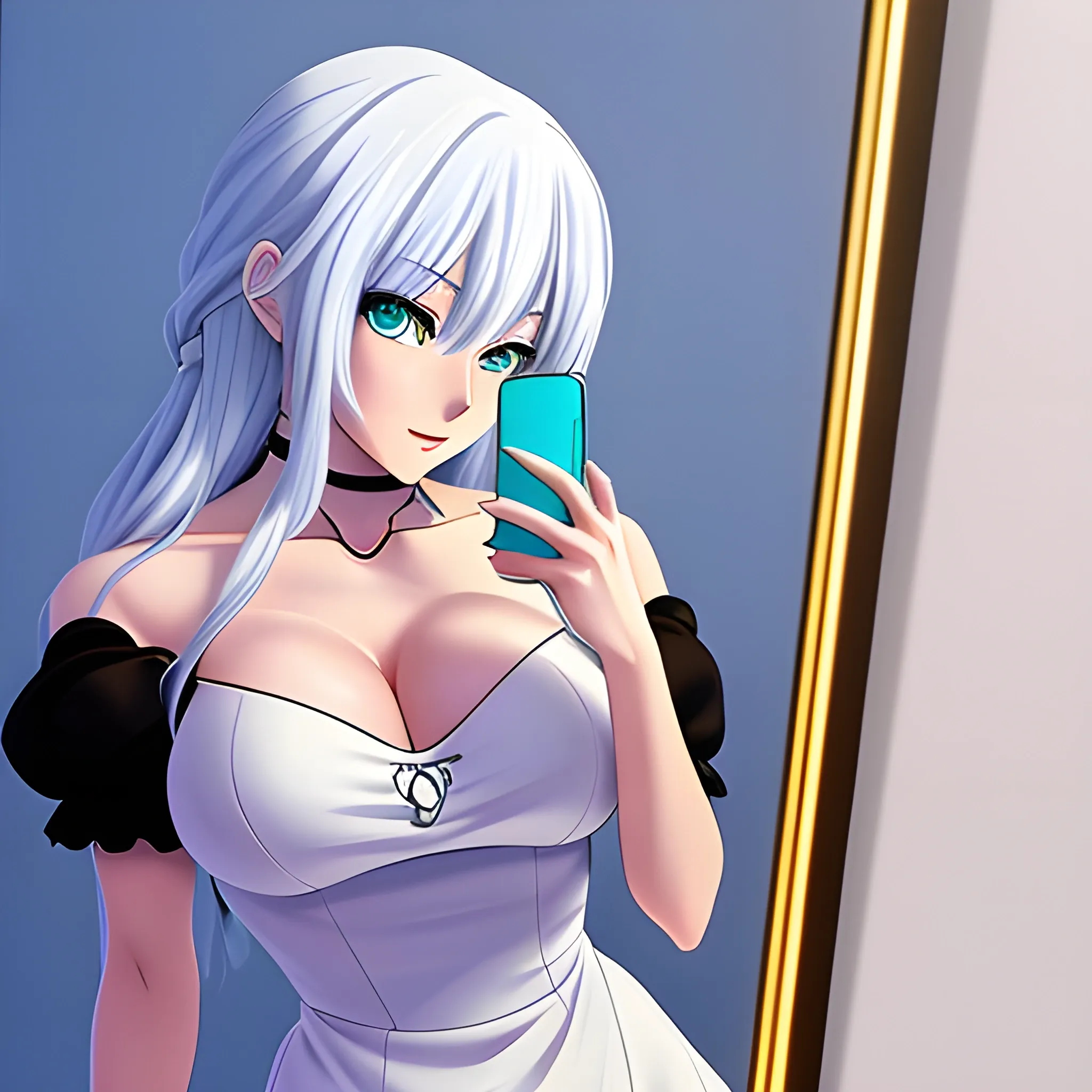 dale carpenter share anime girl looking in the mirror photos