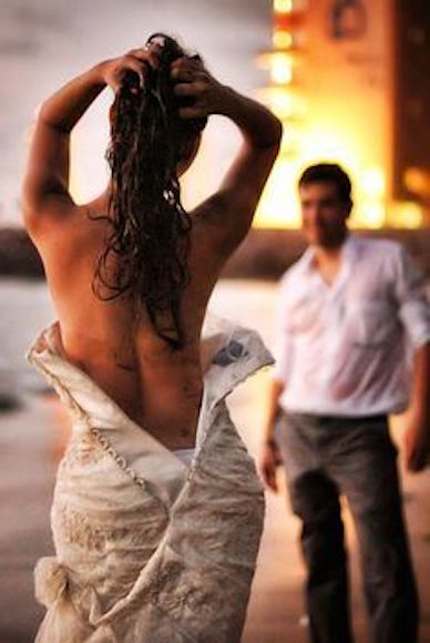 akhona mafani add brides dressed undressed photo