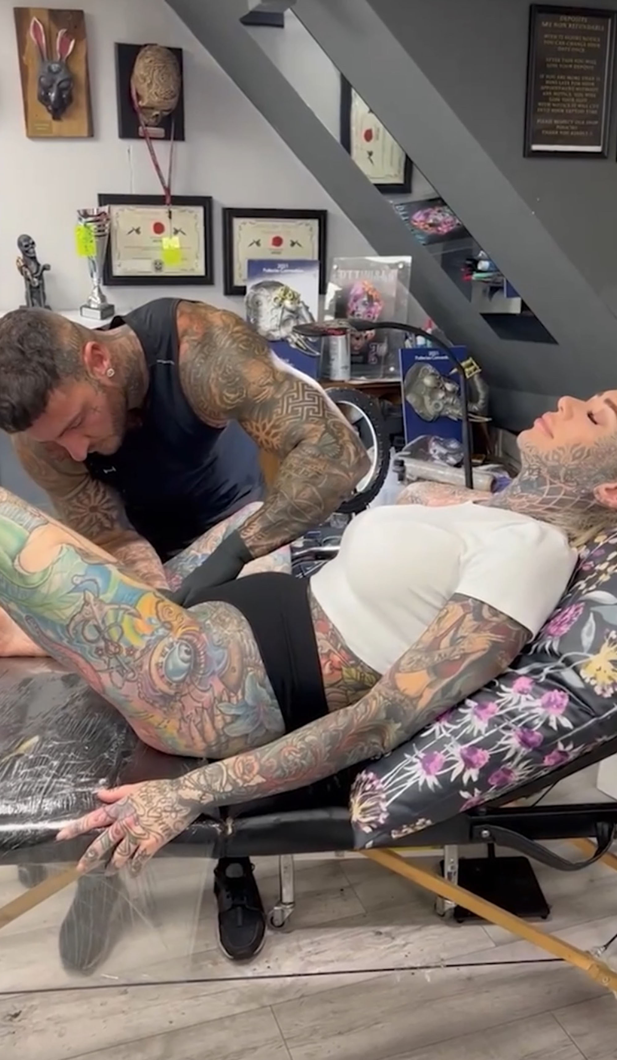 Women With Tattoos On Their Vaginas long nipples