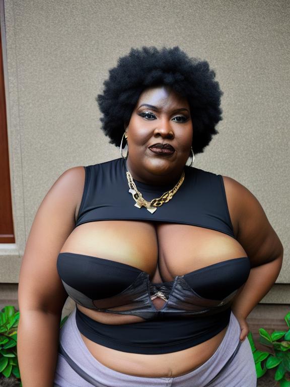 carla rei share big black titties and ass photos