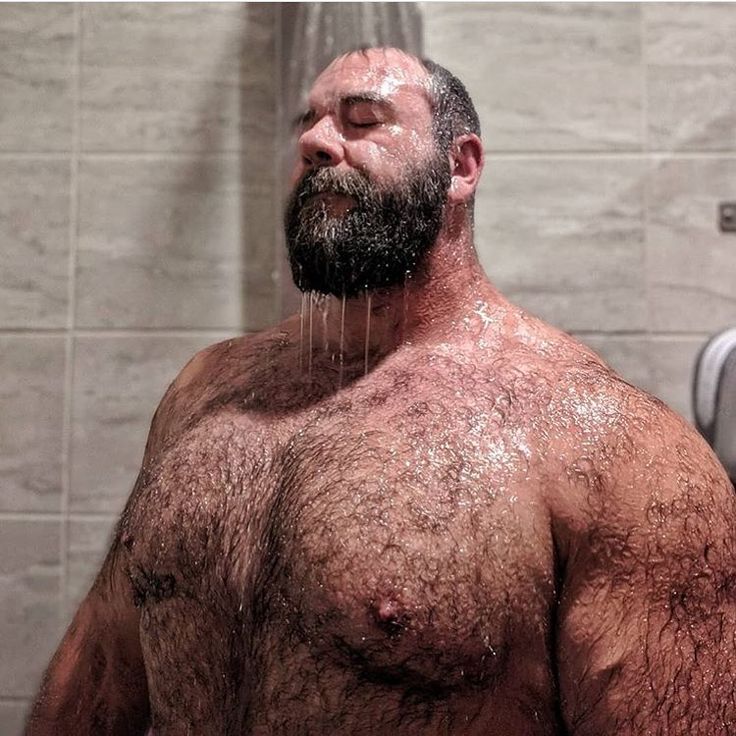 big hairy chested men